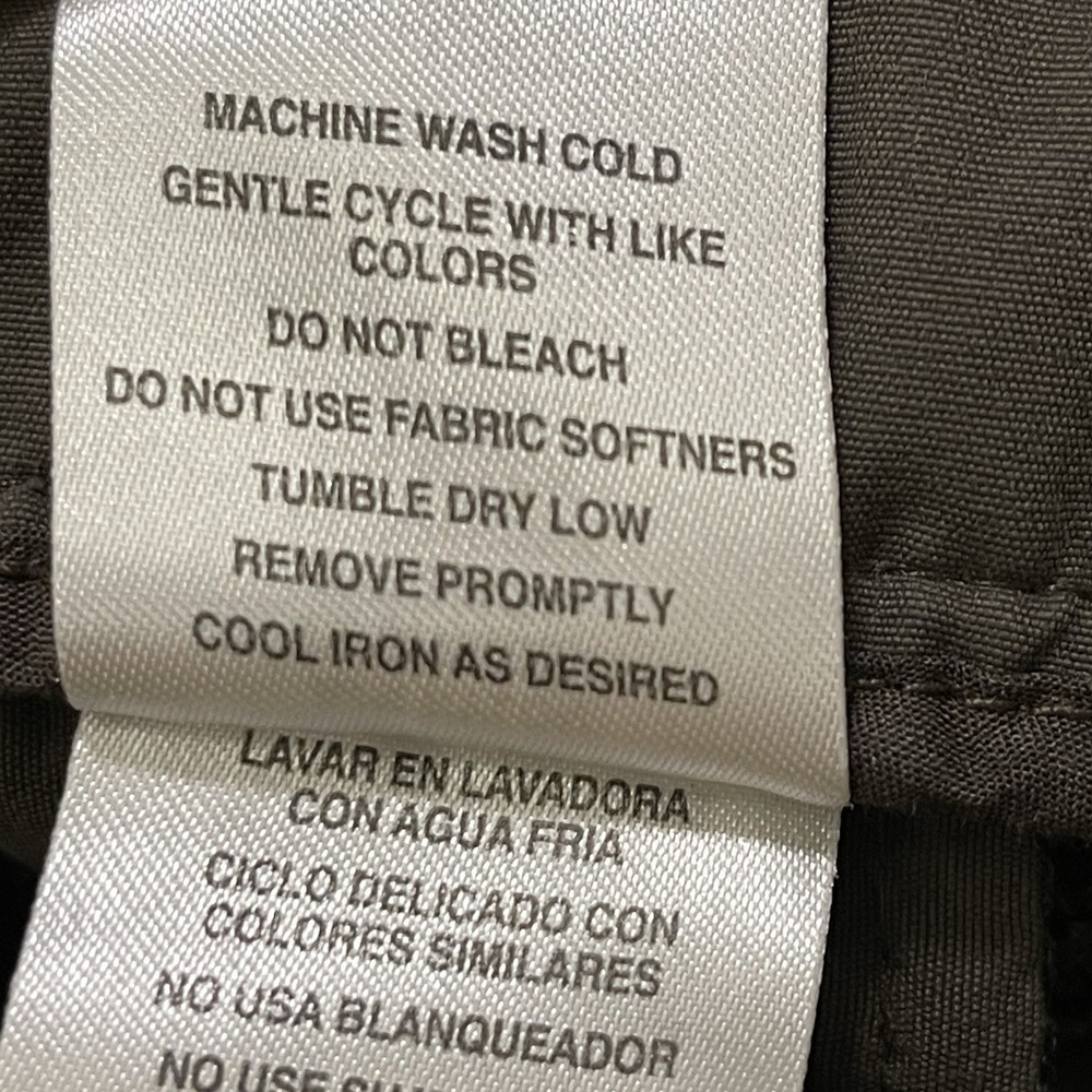 Union Bay Hiking Pants Olive Flex Stretch Waist Zip Pockets Sz 34/32 ( 35/31) - Picture 9 of 10